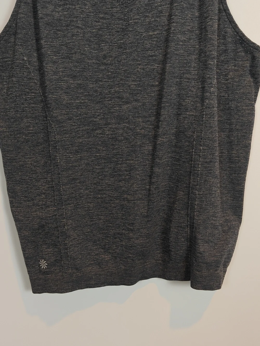 ATHLETA Reverb High Neck Tank Top Chalkboard Racerback Athletic Size Small - Picture 6 of 16